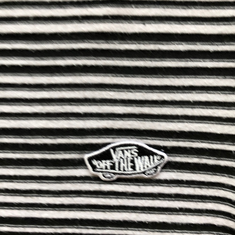 Vans extra small striped shirt. - Picture 2 of 4